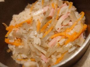 鳥貴族 トリキ晩餐会 とり釜飯 完成