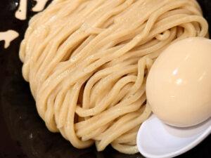 東京ラーメンストリート 六厘舎 味玉朝つけめん 並盛 ストレート太麺