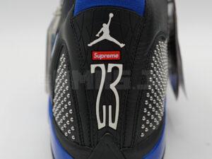 AIR JORDAN 14 RETRO S “SUPREME×NIKE” ジャンプマンと23の間に「SUPREME」
