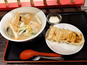 BLUE FRONT SHIBAURA 珉珉 BLUE FRONT SHIBAURA店 タンメン餃子セット