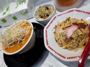 MISO HANAMICHI 三田店 半チャーハン・半ラーメンセット・豚丼