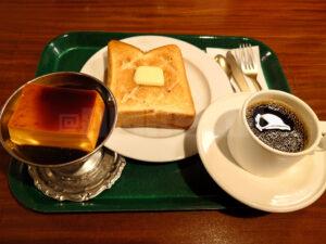 Depot(デポ) モーニングメニュー A トーストセット・懐かしほろ苦プリン