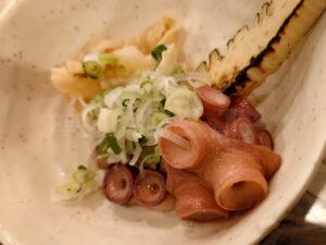 タカマル鮮魚店 新橋日比谷通り店 スペシャルマンデー 飲み放題 コース タコとホタテの酢の物和え+たけのこ