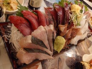 タカマル鮮魚店 新橋日比谷通り店 スペシャルマンデー 飲み放題 コース 刺身盛り合わせ