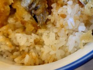 独楽寿司 楢原店 エビ天丼 タレ掛かり具合